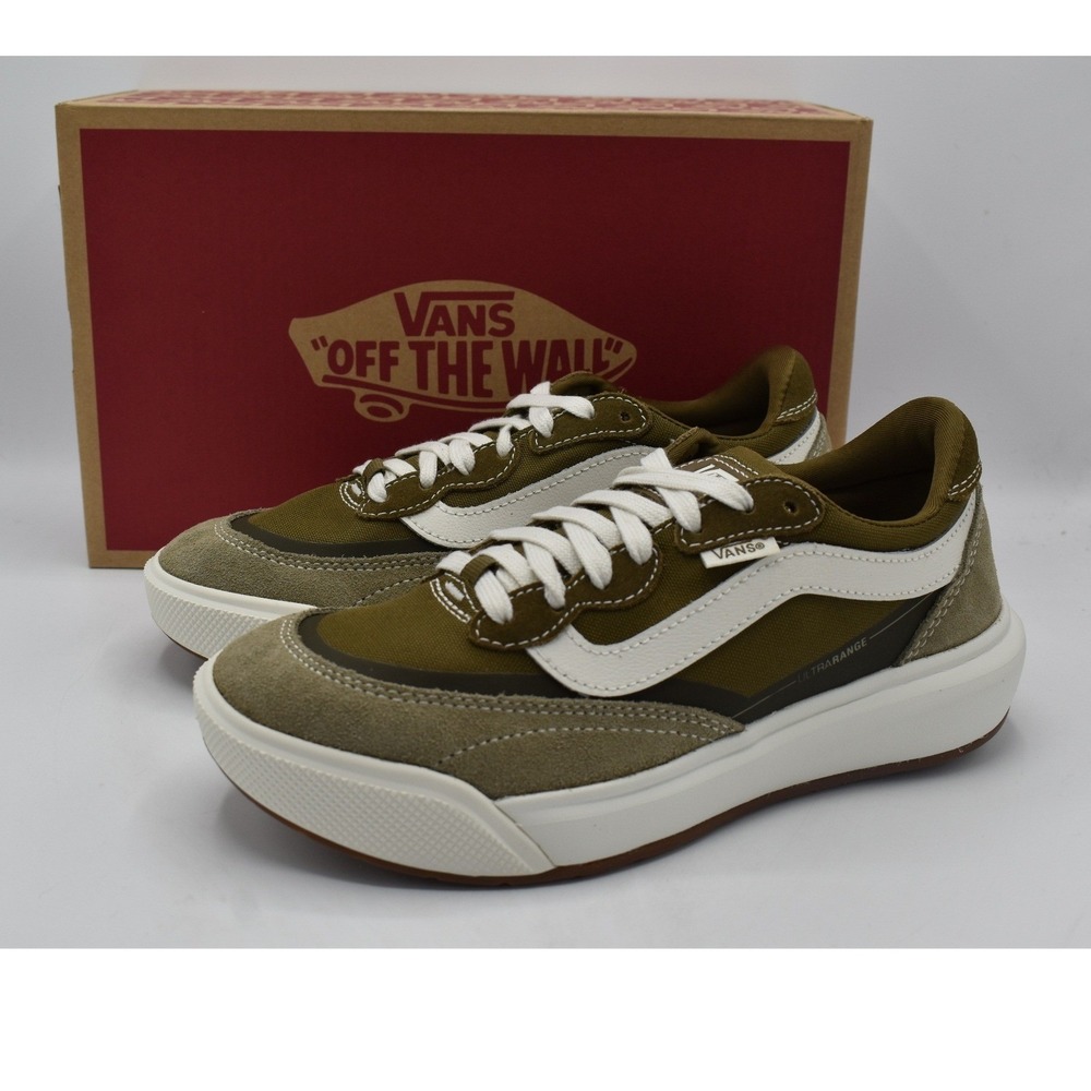 Vans Women Size 7.5 MTE Ultrarange 2.0 SE Brown Lace Up Sneakers Shoes